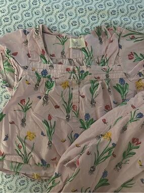 Printfresh pintuck spring pj set